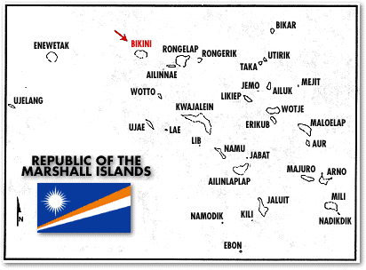 ORIGINAL HOME OF THE BIKINIANS: Bikini Atoll